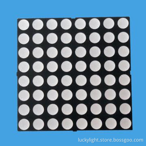 3.7mm Red Color 8 x 8 Dot Matrix LED Display, RoHS Compliant Version